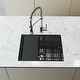 preview thumbnail 1 of 28, VIGO Mercer Single Bowl Stainless Steel Undermount Kitchen Sink with Accessories 24"L x 20"W