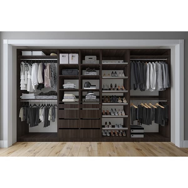 Custom small closet system – The Created Home