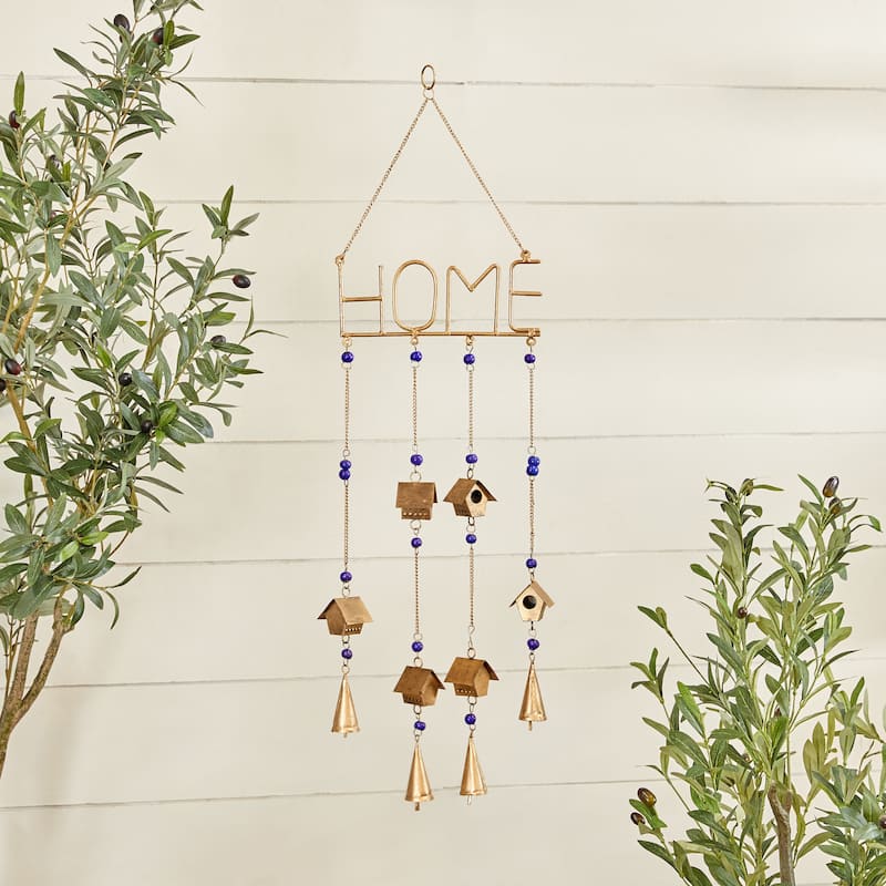 Metal Indoor Outdoor Geometric Windchime