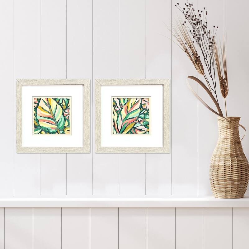 Paragon Candy Tropicals II Framed Art - Set of 2 - 2-piece Set