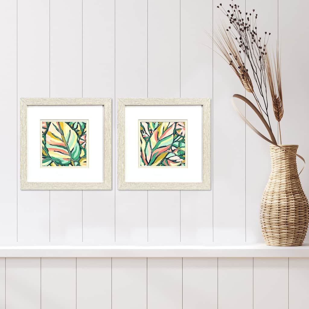 Paragon Candy Tropicals II Framed Art - Set of 2