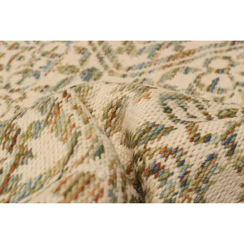 Ankara FW Ivory Kilim 5'1" x 8'0" - 5'1 x 8'0