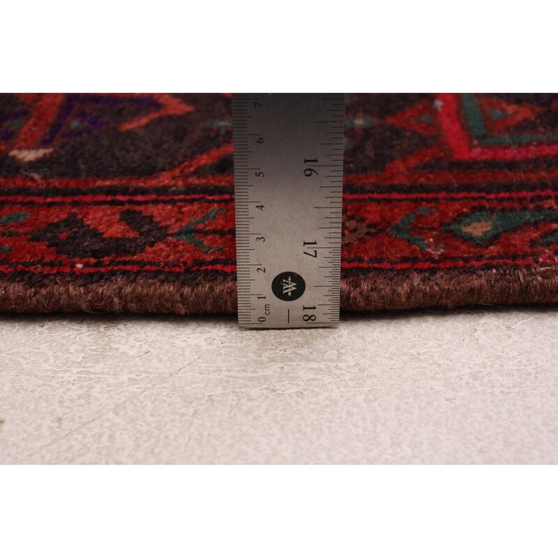ECARPETGALLERY Hand-knotted Konya Anatolian Red Wool Rug - 4'3 x 10'2