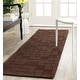 preview thumbnail 49 of 98, Martha Stewart by SAFAVIEH Knot Wool Rug 2'3" x  8' - Chocolate Truffle - Runner