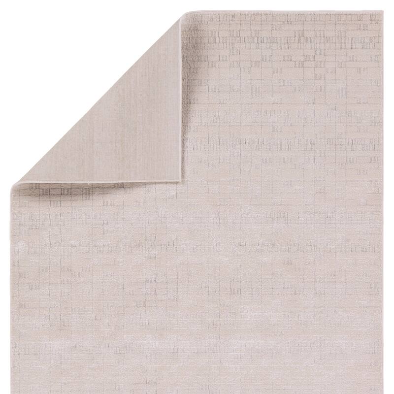 Jeraph Striped Cream/Silver Rug