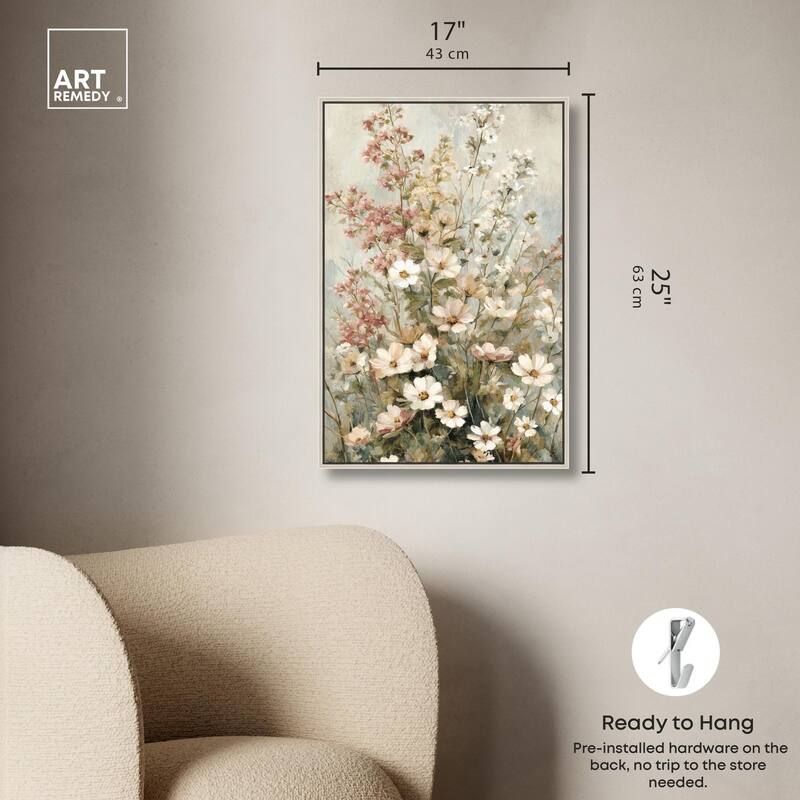 Heirloom Blossoms I Canvas by Art Remedy