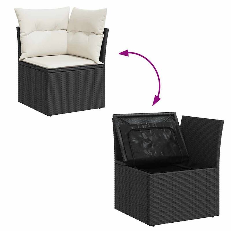 8 Piece Modular Garden Sofa Set