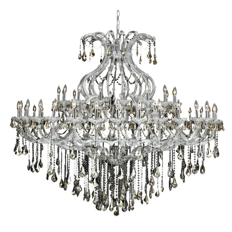 Fleur Illumination 49 light Chrome Chandelier