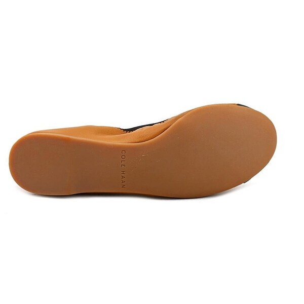 cole haan elbridge leather ballet flats