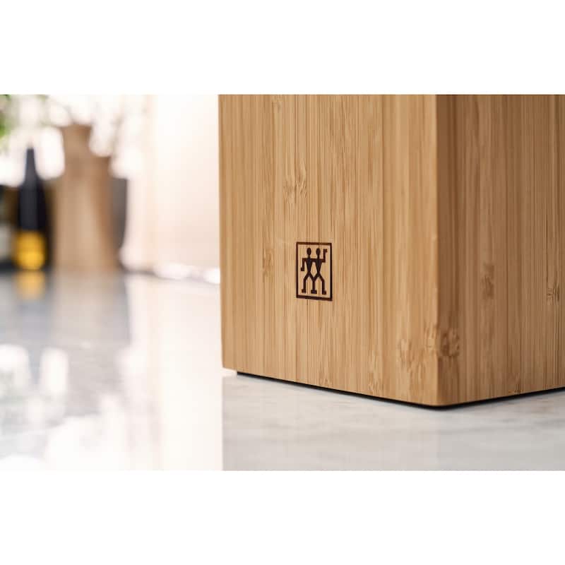ZWILLING Bamboo Bristle Knife Storage Block - Natural - 1 unit