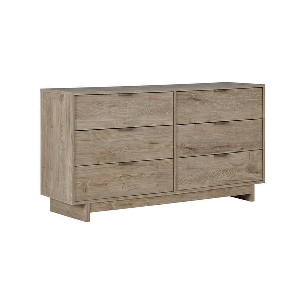 signature design by ashley oliah brown woodgrain dresser Amazon.com: Signature Design by Ashley Oliah Rustic 6 Drawer Dresser, Light Brown : Home & Kitchen