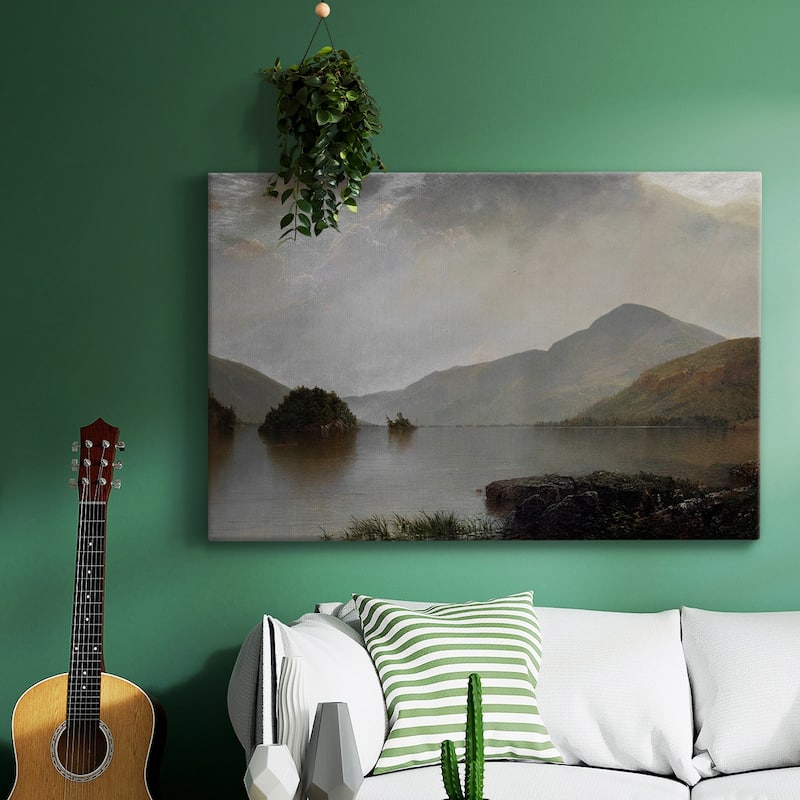 Vintage Landscape -CMXLIX -Gallery Wrapped Canvas