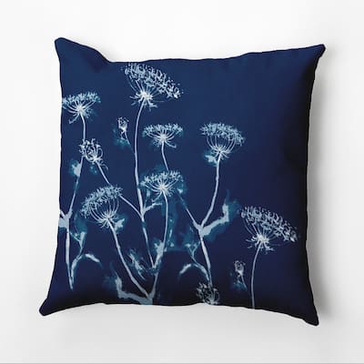 Breezy Wildflower Outdoor Pillow