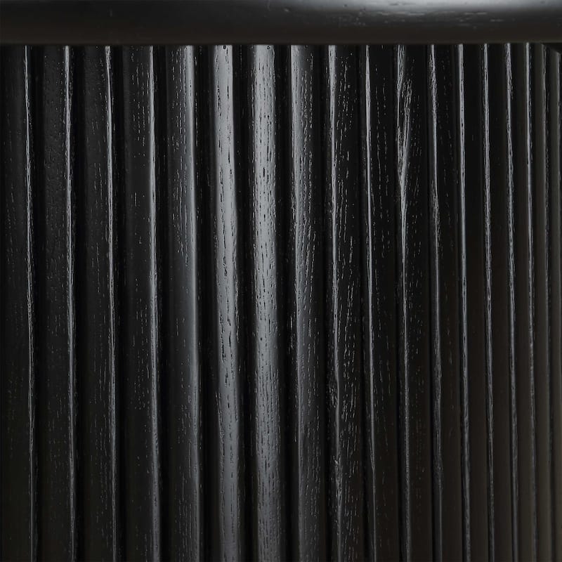 Uttermost Hersch Round Black Dining Table - 60"W x 60"D x 30.5"H