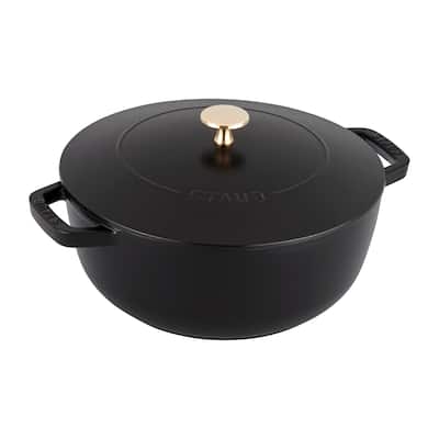 STAUB Cast Iron 3.75-qt Essential French Oven