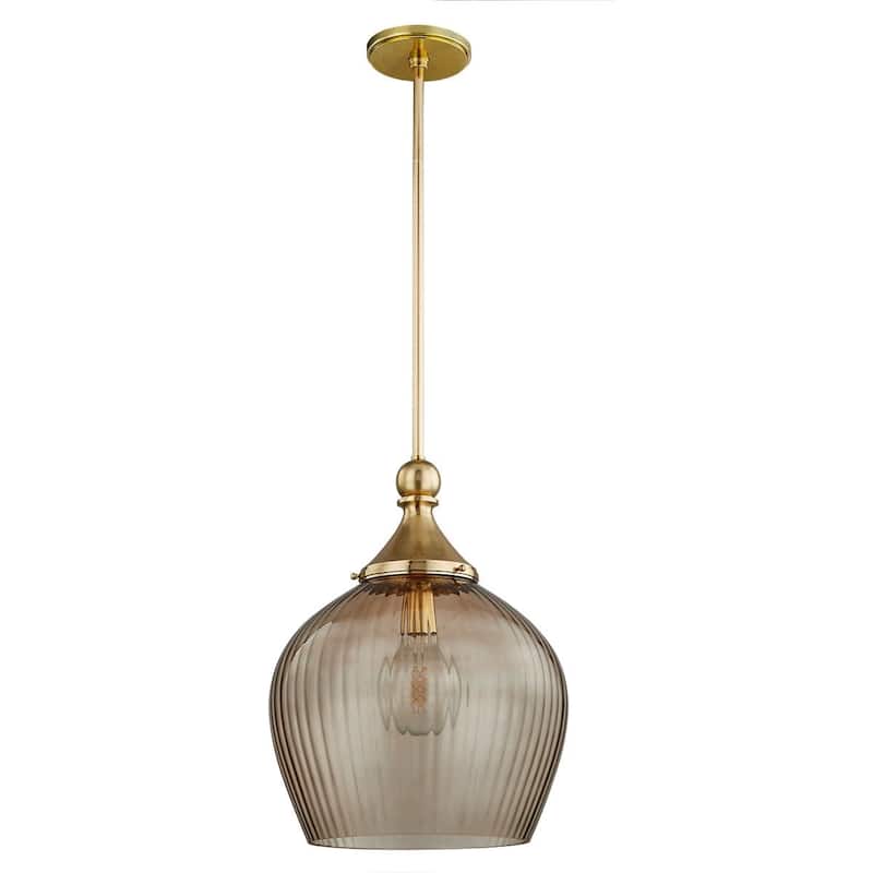 Hudson Valley Lighting 6916 Chatton 17" Wide Pendant with Fluted Glass