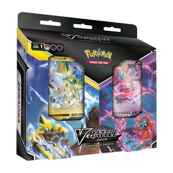 battle deck pokemon cards Pokemon: V Battle Deck Zeraora vs. Deoxys main image 0