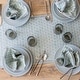 preview thumbnail 7 of 91, Over&back Hand-Blocked Printed Cotton Table Runner - Machine Washable