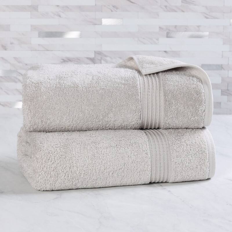Superior Heritage Egyptian Cotton Absorbent Bath Sheet Set of 2