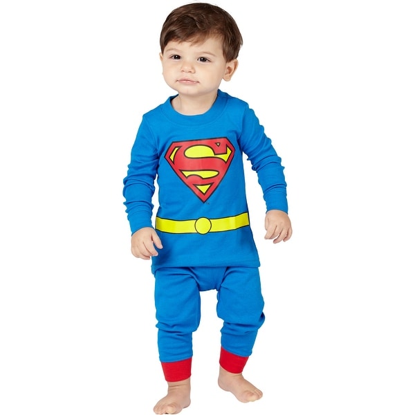 INTIMO Boys' Toddler' Superman Pajama Set. Opens flyout.