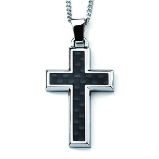 MENS CROSS PENDANT Necklace for Men Man Cord Rope Beads Stainless Steel Beaded 
