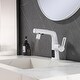 preview thumbnail 18 of 20, Rbrohant Pull Down Bathroom Sink Faucet, Kitchen Faucets with 360° Swivel Sprayer And Digital Display