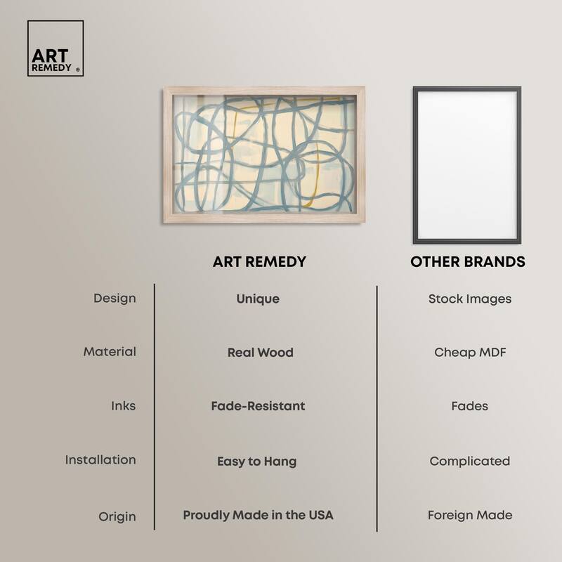 Unbroken Line II Shadowbox by Art Remedy