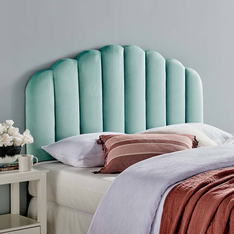 Veronique Twin Performance Velvet Headboard