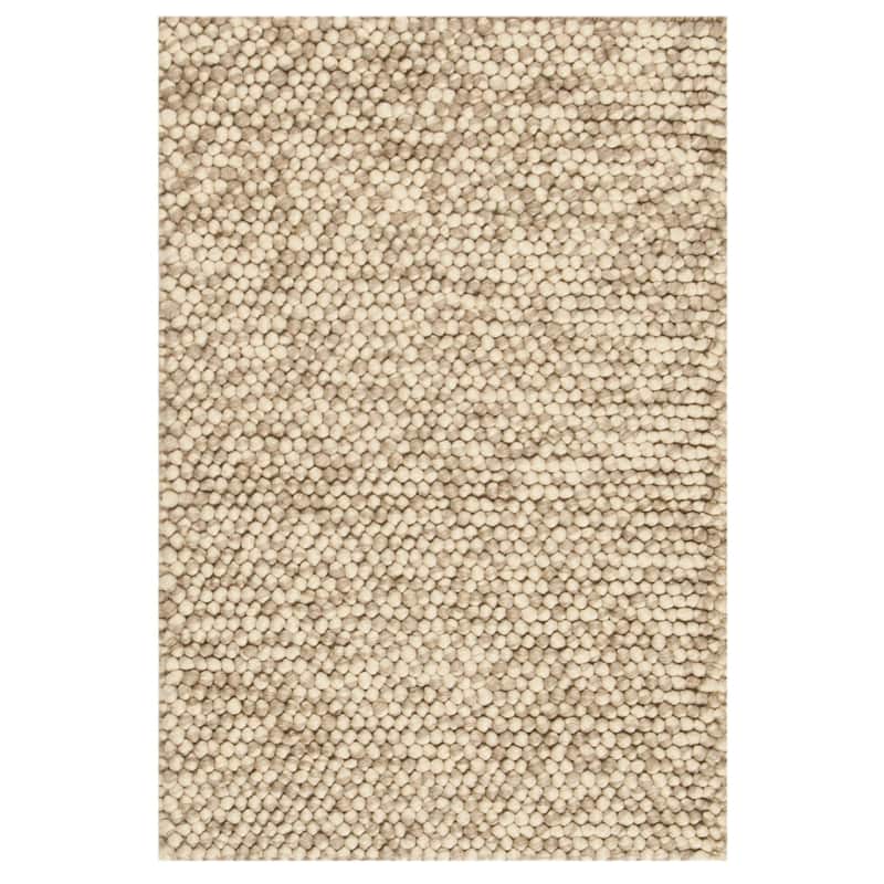 SAFAVIEH Handmade Natura Gerta Wool Rug - 2' x 3' - Beige - Rectangle