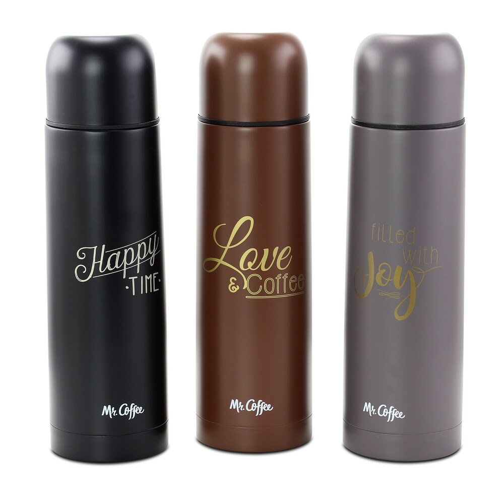 Life Story Corky Cup Reusable 16 oz Insulated Travel Mug Coffee Thermos (2  Pack) 