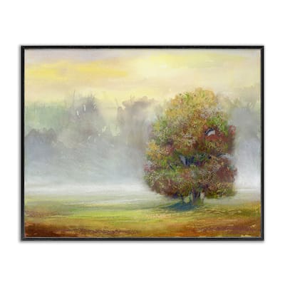 Stupell Dry Brush Tree in Nature Framed Giclee Art Design By Ashley Davis