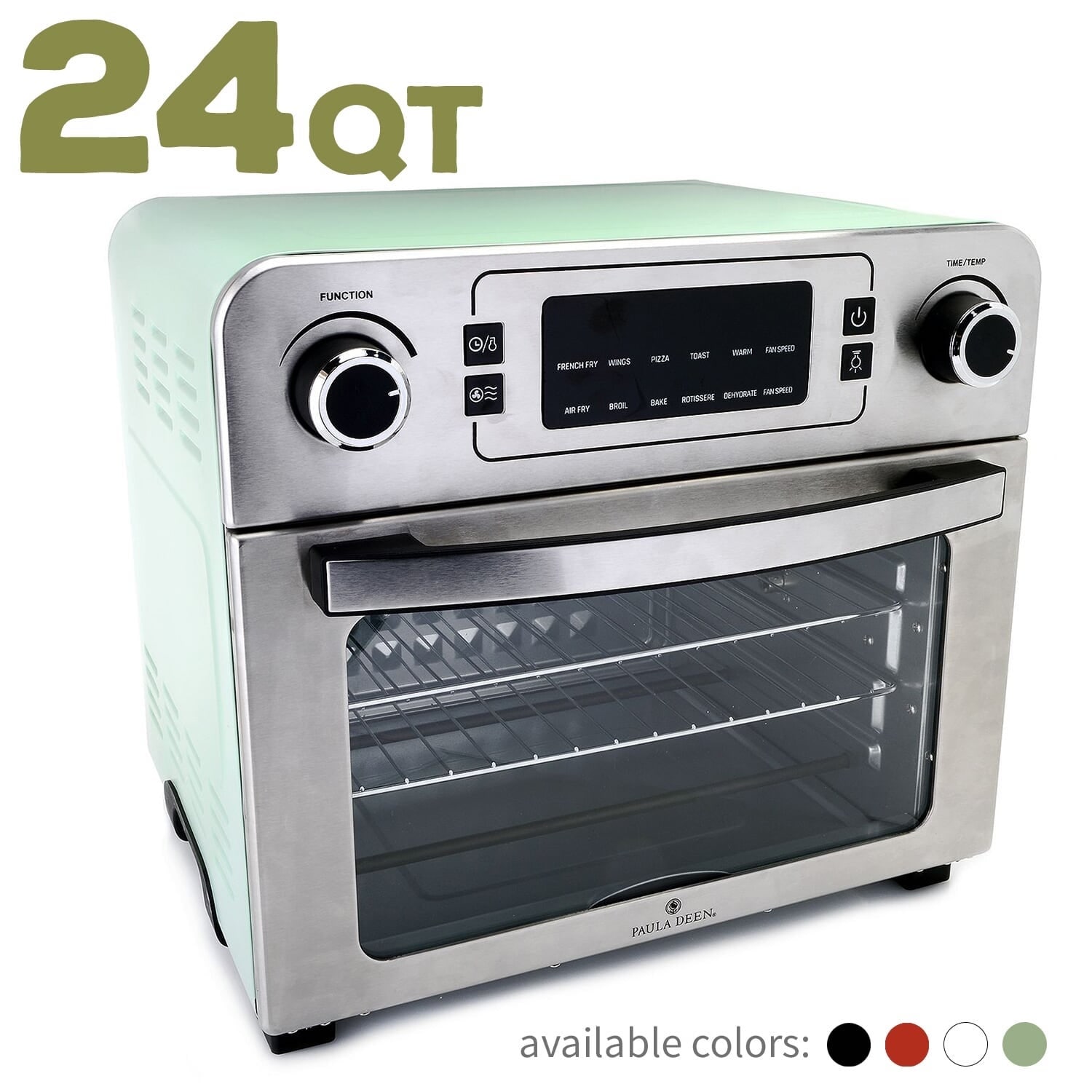 Paula Deen 24 QT 1700 Watt Jumbo Party Size Air Fryer Oven Bed Bath Beyond 32043364