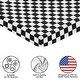preview thumbnail 2 of 4, Sweet Jojo Designs Black & White Gingham Checkered Plaid Boy, Girl, Unisex/Gender Neutral Fitted Mini Portable Crib Sheet- Retro