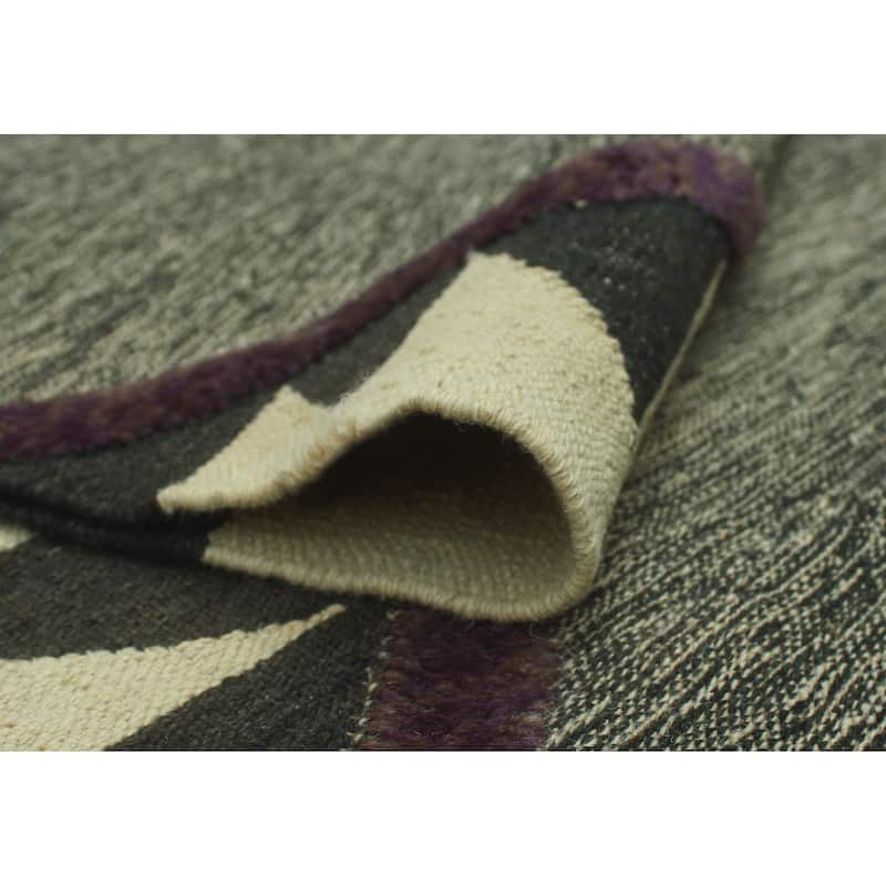 Noori Rug High-Low Sabih Brown/Ivory Rug - 8'2" x 11'2"