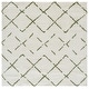preview thumbnail 127 of 154, SAFAVIEH Arizona Shag Nevada 1.2-inch Thick Rug 6'7" Square - Ivory/Green