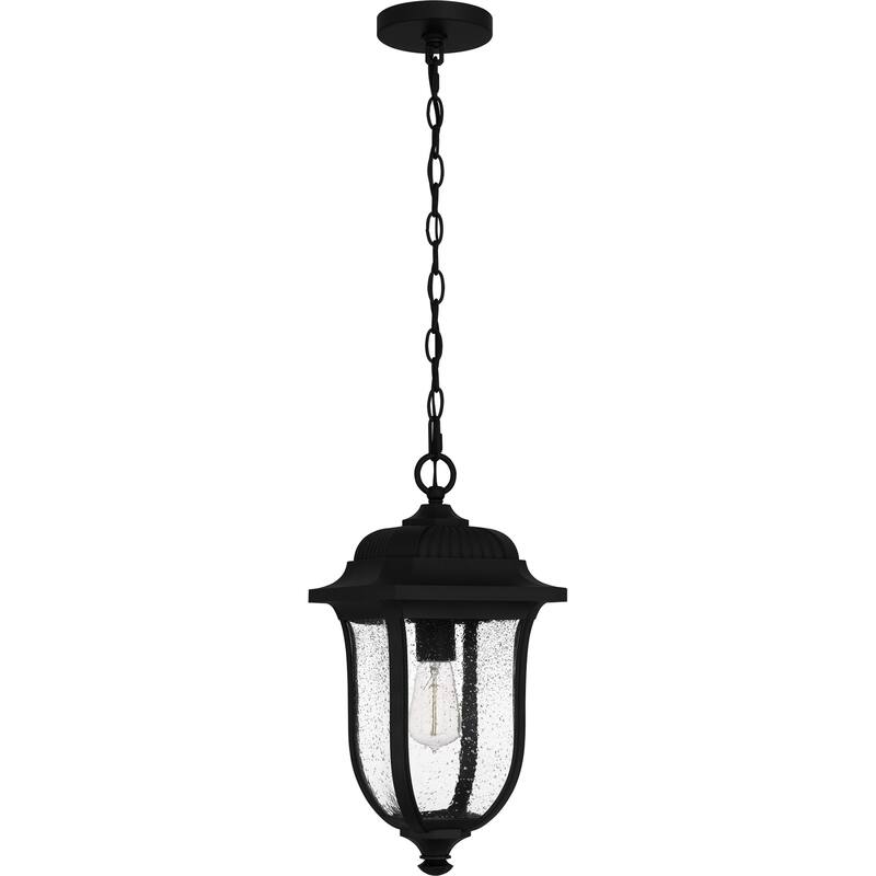Bellevue QZP68569 Delly 9" Wide Mini Pendant with Seedy Glass Shade