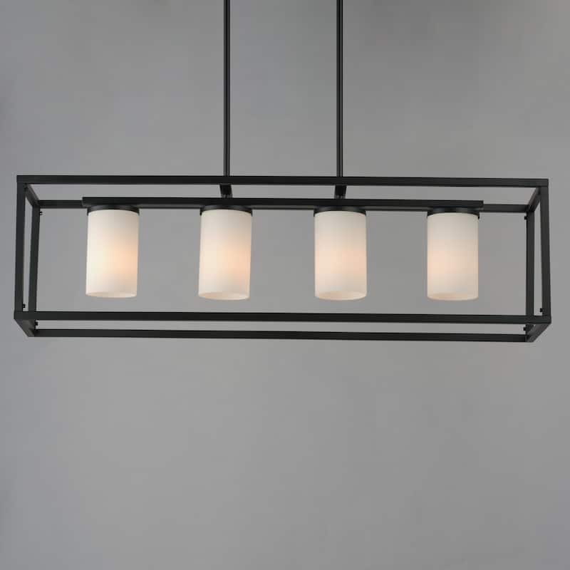 Maxim 10288 Lateral 4 Light 36" Wide Pillar Candle Linear Pendant