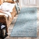 preview thumbnail 54 of 180, SAFAVIEH Courtyard Aquata Indoor/ Outdoor Waterproof Patio Backyard Rug 2'3" x 10' Runner - Aqua/Grey