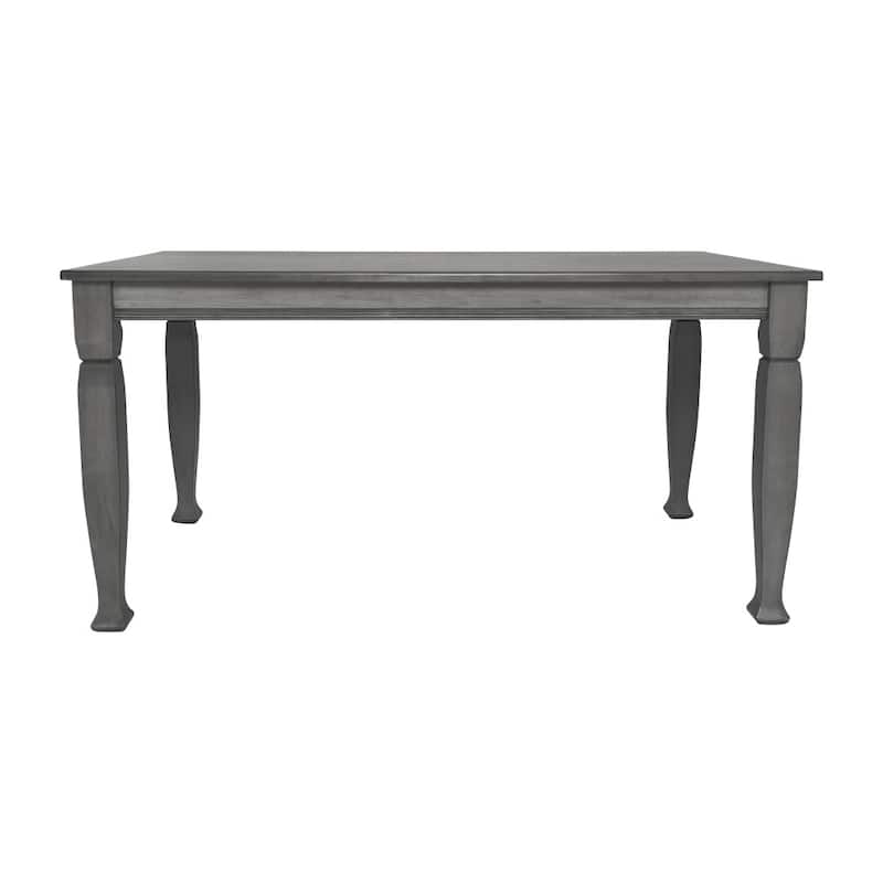 Classic Wood Dining Table with Decorative Sculpted Legs