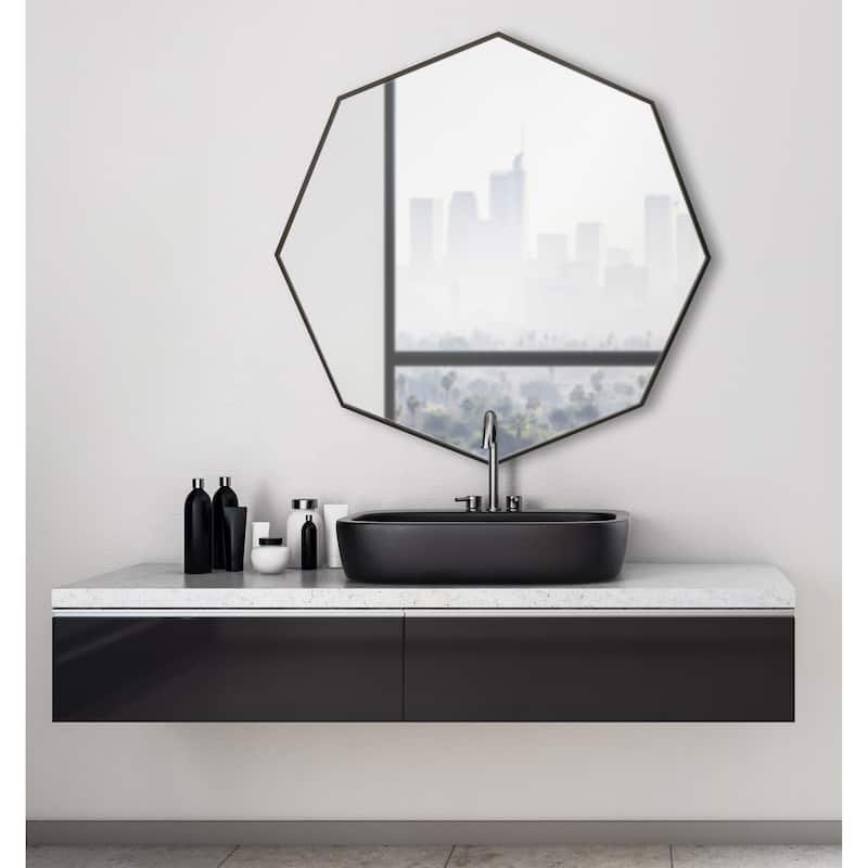 Rhodes Modern Octagonal Wall Mirror