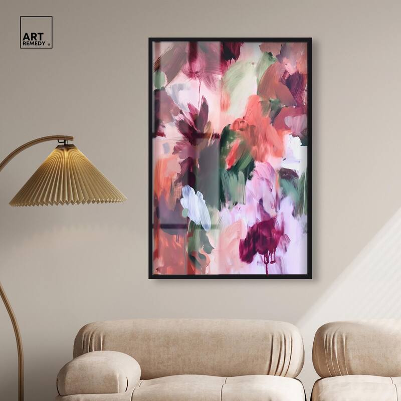 Adelas Garden II Shadowbox by Art Remedy