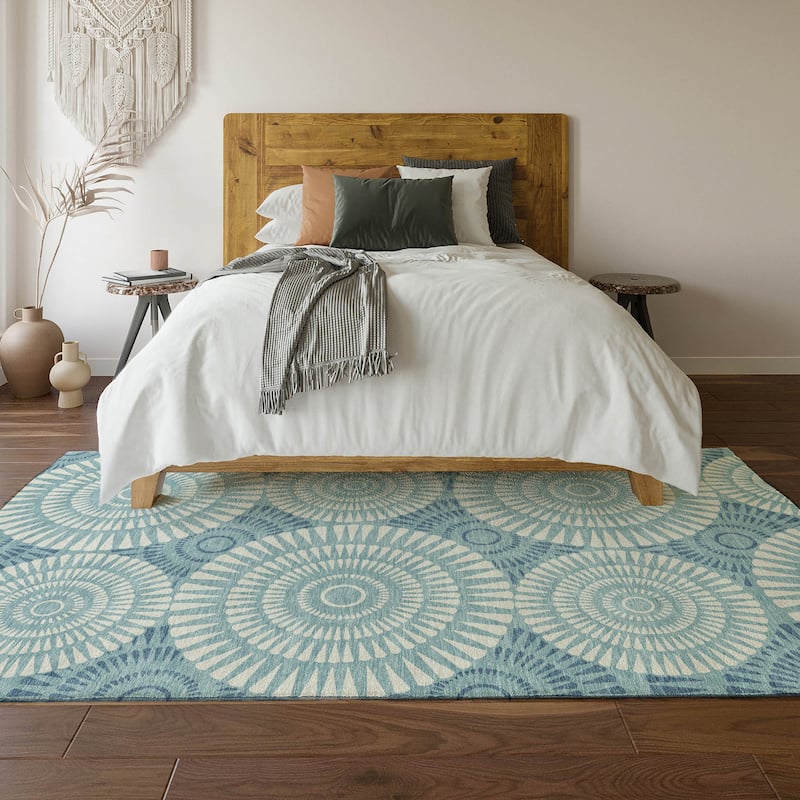 Premium Washable Super Soft Casual Geo Mayfield Rug