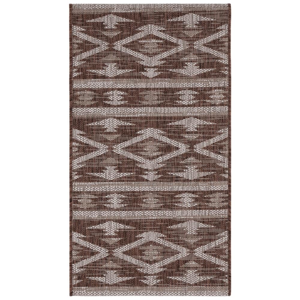 SAFAVIEH Courtyard Fraidel Indoor/ Outdoor Waterproof Patio Backyard Rug