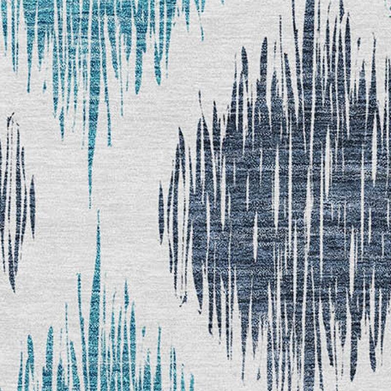 HomeRoots Ikat Transitional Rectangle Outdoor Rug