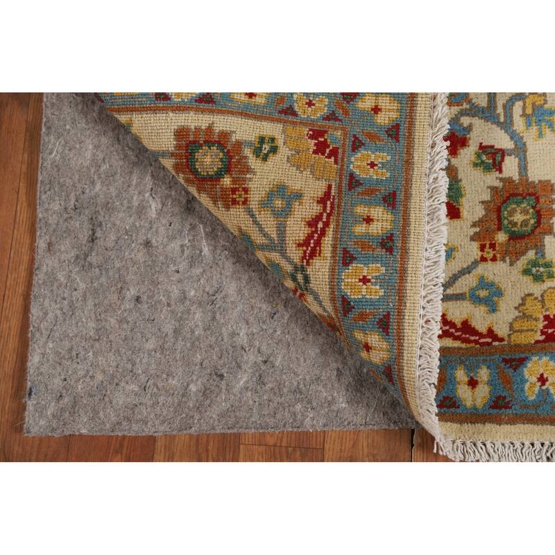 Floral Kazak Oriental Foyer Rug Traditional Hand-Knotted Wool Carpet - 2'0" x 3'0"