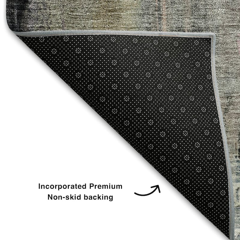 Premium Washable Super Soft Abstract Kola Mayfield Rug