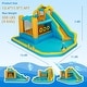 preview thumbnail 12 of 29, Inflatable Bounce House with Water Slide for Kids Includes Air Blower