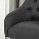 preview thumbnail 13 of 13, Barbour Upholstered Swivel Office Chair by Christopher Knight Home - N/A