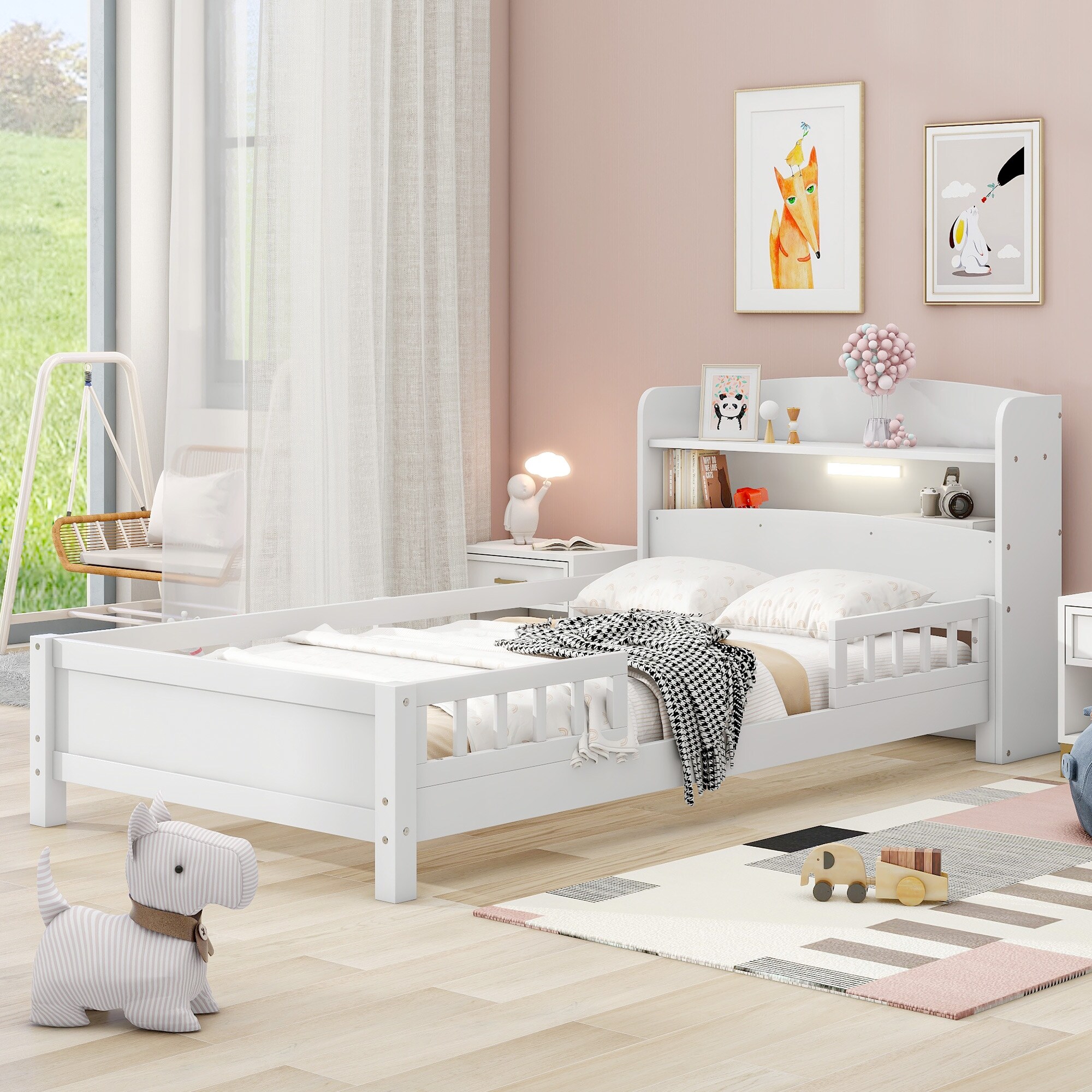 Functional headboard store