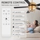 preview thumbnail 43 of 56, 52" Reversible 5-Blade Caged Ceiling Fan with Light and Remote